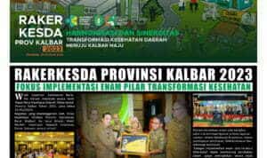 Rakerkesda Provinsi Kalbar 2023 Fokus Implementasi Enam Pilar