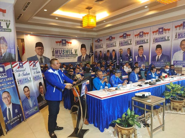 Boyman Harun Kembali Pimpin PAN Kalbar