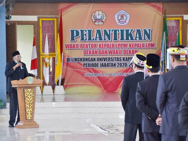 Bupati Jarot Sebut Universitas Kapuas Sintang Perguruan Tinggi Terunggul di Wilayah Timur Kalbar
