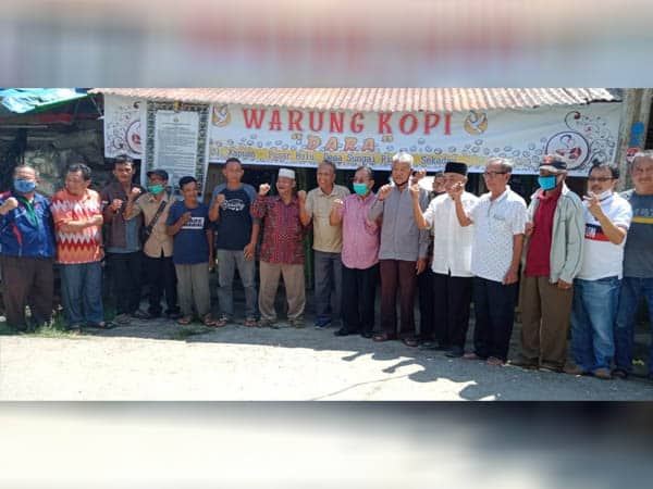 Bupati Rupinus Ngopi Bareng Warga Sekadau Hilir