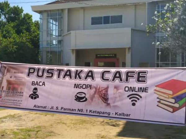 Tingkatkan Minat Baca, DKPD Ketapang Hadirkan Pustaka Cafe