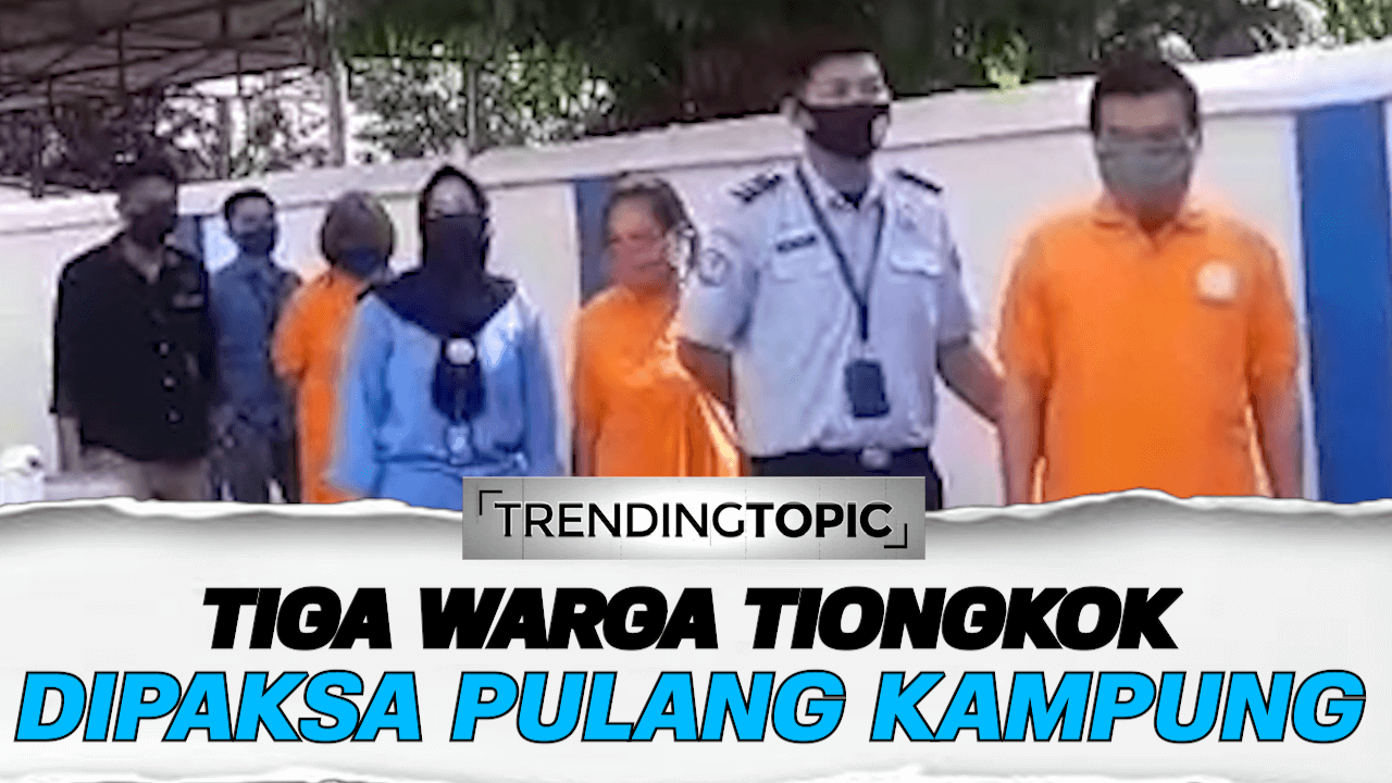 Imigrasi Makassar Deportasi Tiga WNA Tiongkok