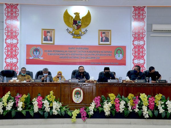 KUA-PPAS Perubahan APBD Ketapang 2020 Resmi Ditandatangani
