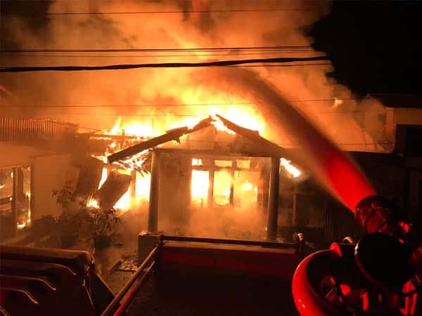 Si Jago Merah Hanguskan Satu Rumah di Payak Kumang Ketapang