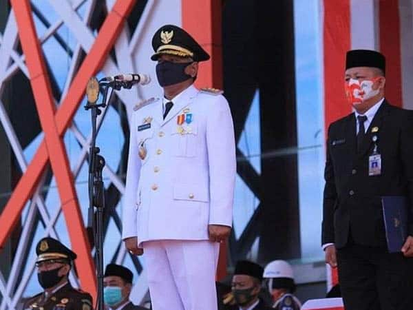 Upacara HUT ke-75 RI di Ketapang Berlangsung Khidmat Dengan Protokol Kesehatan Ketat