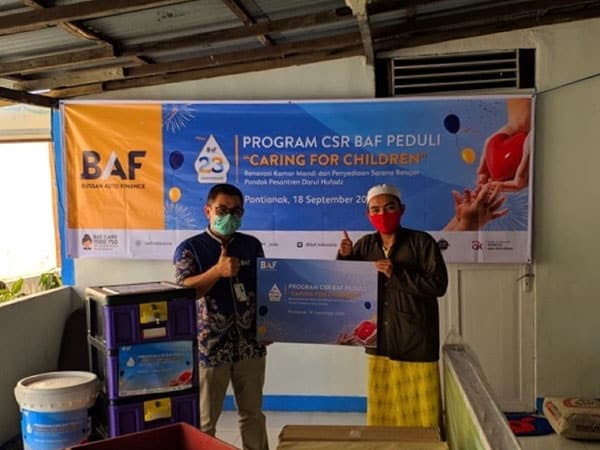 Semarak BAF 23 Tahun, Bantu Pendidikan Anak Indonesia Melalui CSR BAF Peduli “Caring for Children”