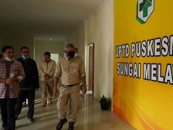 Bupati Martin Resmikan Puskesmas Sungai Melayu