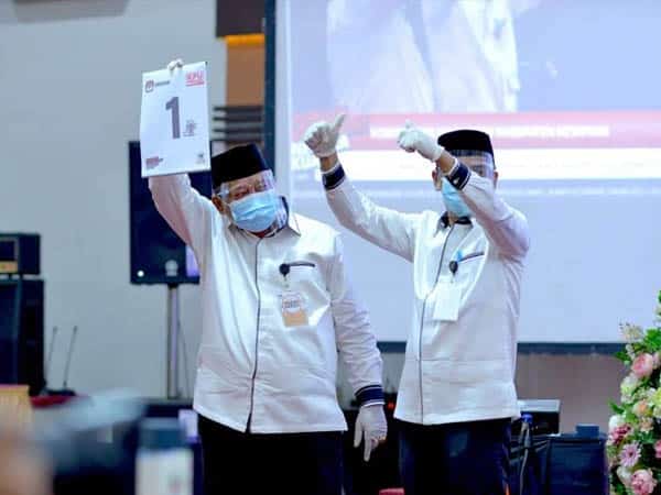 Dapat Nomor Urut 1, Iin Solinar-Rahmat Sutoyo: Nomor Paling Baik Kita Termotivasi Untuk Jadi yang Terbaik