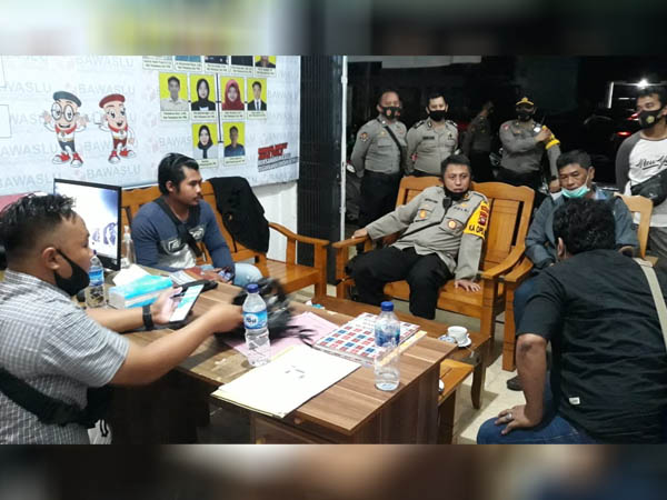 Laksanakan Cipta Kondisi, Kapolres Ketapang Cek Pengamanan Kantor KPU dan Bawaslu