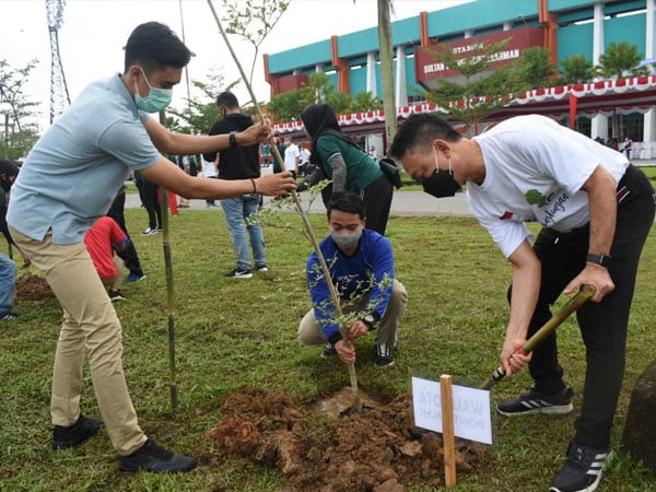 Peringatan Haornas, Edi Kamtono Ajak Galakkan Olahraga Aman dari Covid-19