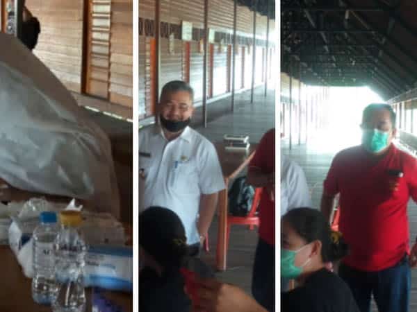 Wabup Aloysius Hadiri Rapid Test Para Pengurus DAD Sekadau