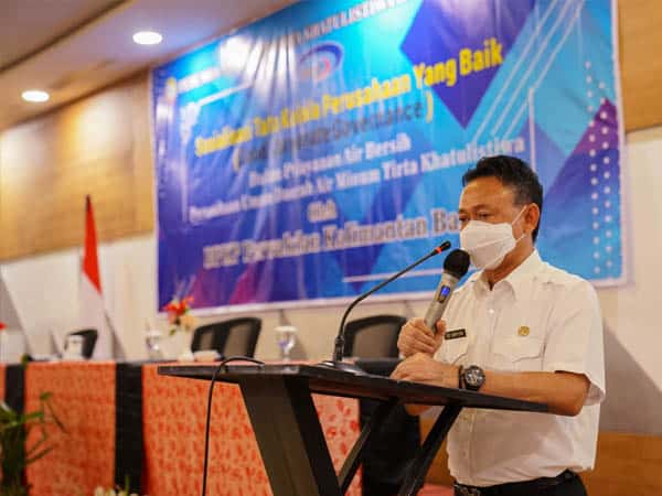 Edi Kamtono Minta PDAM Tirta Khatulistiwa Tingkatkan Kualitas Layanan Air Bersih
