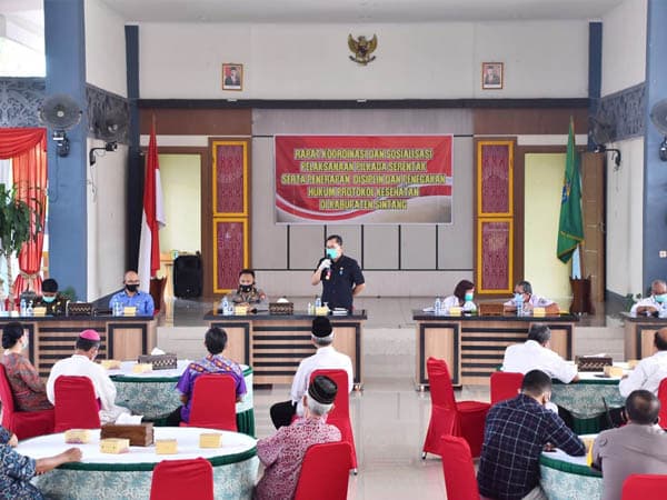 Florentinus Anum Ajak Semua Pihak Sukseskan Pilkada Sintang 2020