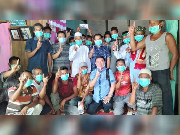 Kampanye di Tiga Titik, Aron-Subandrio Dapat Dukungan Penuh Warga Pinyak dan Sepantak