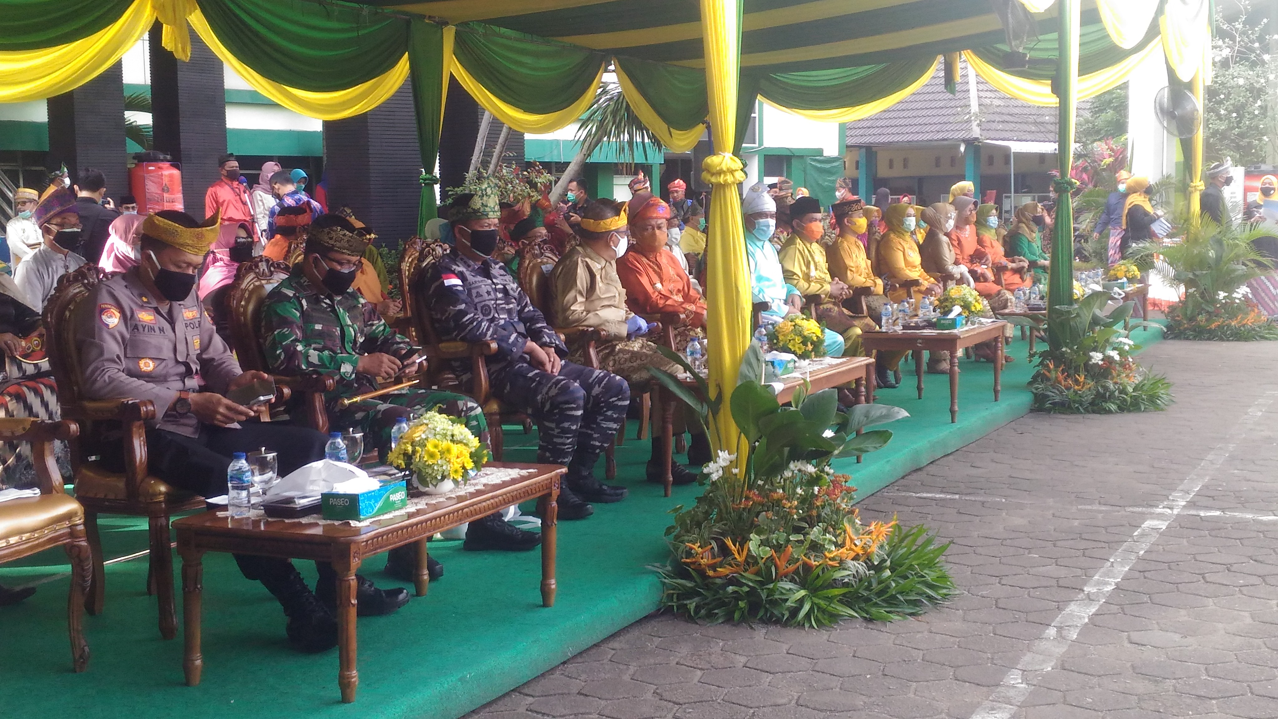 Sejumlah Pejabat Hadiri Upacara Peringatan Hari Jadi Pontianak ke-249