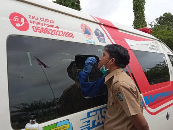 Pejabat Eselon II dan III Pemkab Sintang Jalani Pemeriksaan Swab, Ini Penjelasan Pjs Bupati
