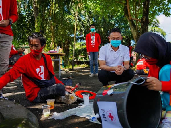 Relawan PMI Jadi Duta Remaja Tangguh Covid-19