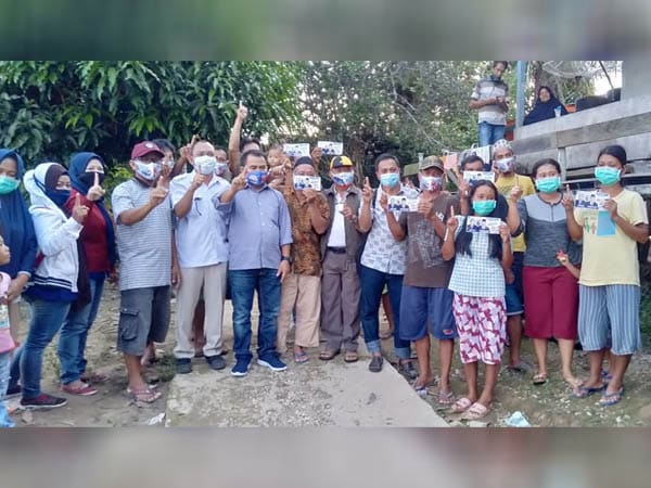 Warga Rojok dan Teribang Seberang Kapuas Siap Menangkan Aron-Subandrio