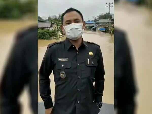 Wabup Wahyudi Batal Monitoring Pelaksanaan PPKM di Silat Hilir Gegara Banjir