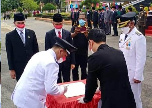 Bupati Ketapang Lantik terhadap 91 Kepala Desa Terpilih