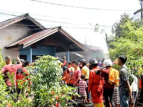 Dua Rumah di Hangus Dilalap Si Jago Merah di Pontianak