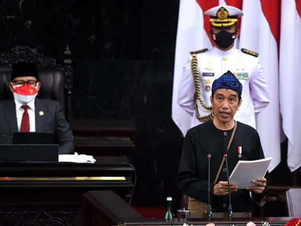 Pemerintah Anggarkan Rp2.708 Triliun dalam RAPBN 2022