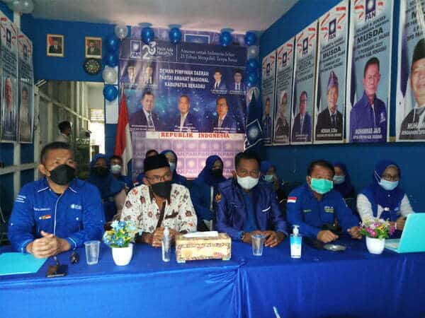 Rayakan HUT ke-23, PAN Sekadau Perkokoh Barisan Menuju Pileg 2024