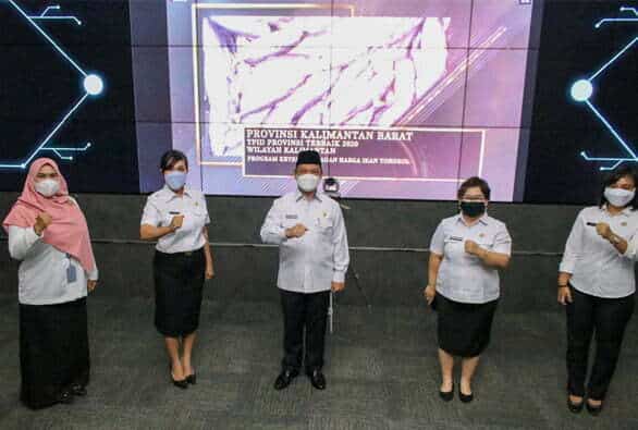 Harga Tongkol Terjangkau, TPID Kalbar Terbaik se-Kalimantan 2020