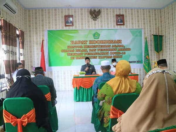 Wabup Wahyudi Ajak Masyarakat Kapuas Hulu Terapkan 5M+1D Lawan Corona