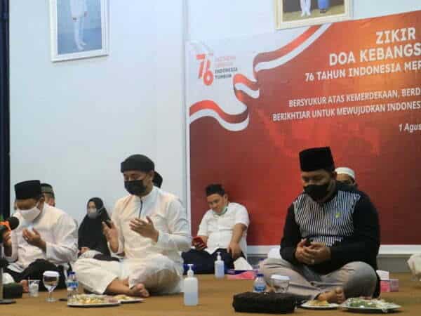 Wahyudi Hidayat Ikuti Zikir dan Doa Kebangsaan Virtual Bersama Presiden dan Wapres