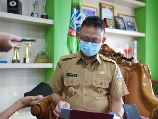 Edi Kamtono Ingatkan Warga Patuhi Prokes Meski Kasus Covid-19 di Pontianak Turun