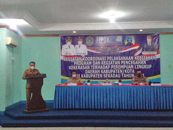 Bupati Aron: Pencegahan Kekerasan Perempuan dan Anak Jadi Fokus Pemkab Sekadau