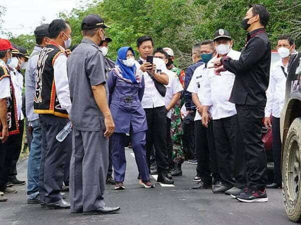 Bupati Sis: Pengerjaan Jalan Apan-Ulak Pauk Sudah 100 Persen