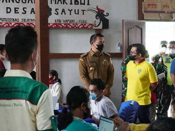 Bupati Sis Apresiasi Kepeduliaan Pemuda Katolik Sukseskan Program Vaksinasi