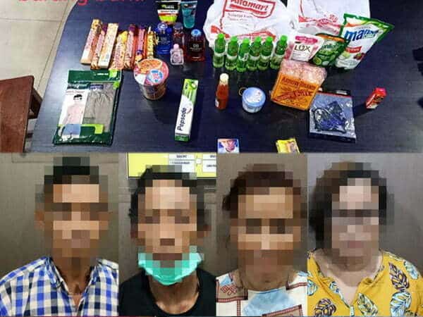 Double Date Anti Mainstream, Dua Pasang Kekasih di Ketapang Ditangkap Polisi Ketahuan Ngutil di Alfamart