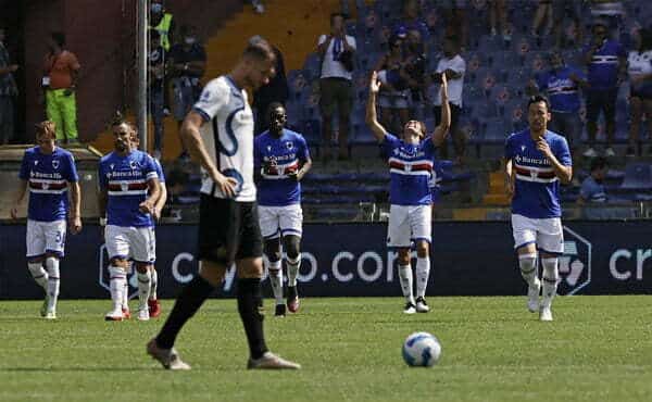 Hasil Akhir Inter Milan VS Sampdoria 2-2, I Nerazzurri Tempati Posisi Dua Klasemen Liga Italia