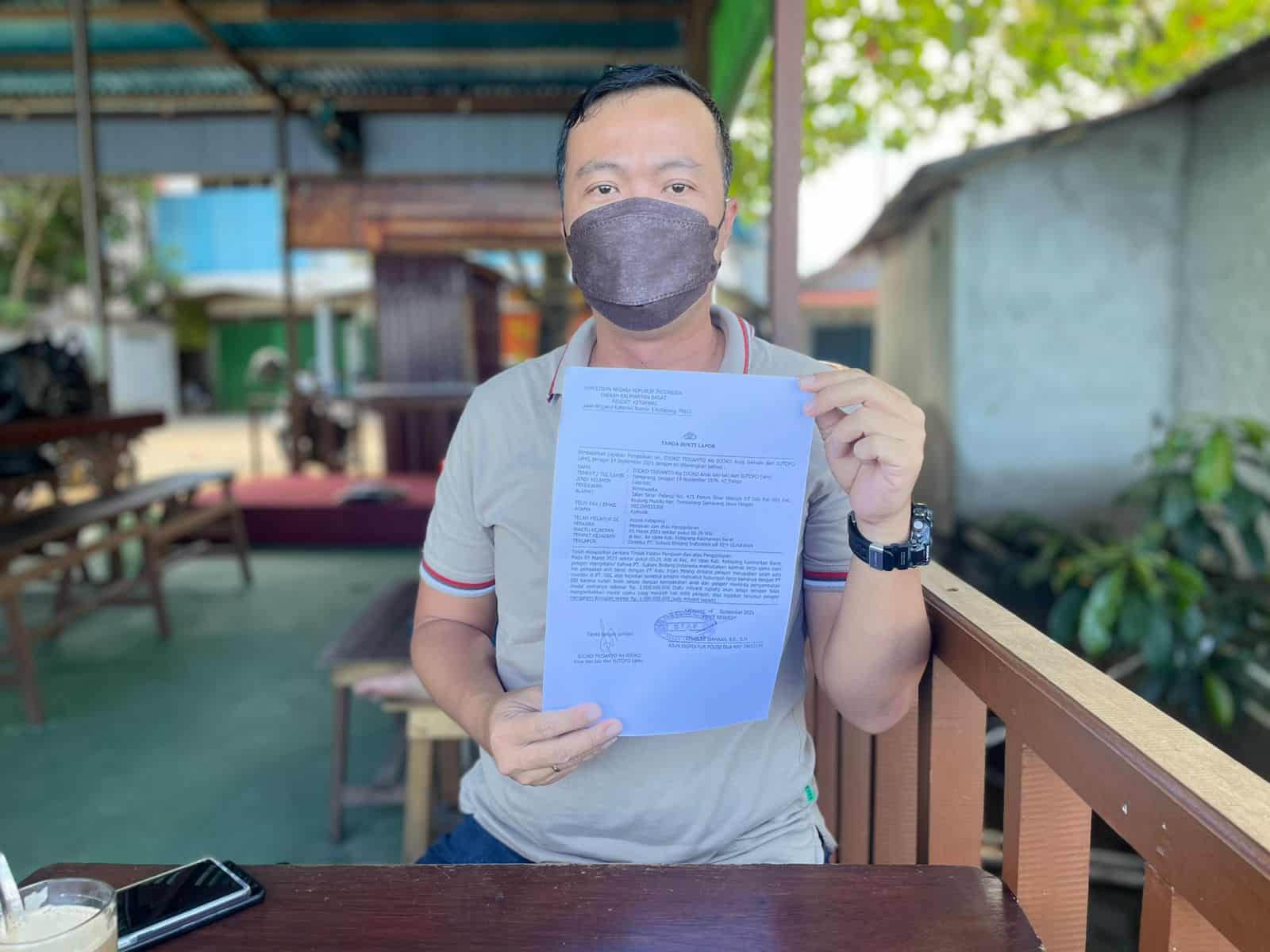 Polisi Akan Panggil Direktur PT SBI Terkait Dugaan Kasus Penggelepan Modal Usaha