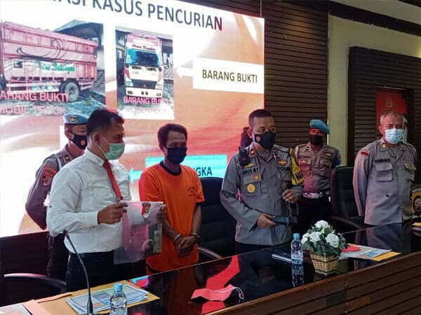 Kamtibmas Curanmor di Melawi Meningkat, Satreskrim Polres Ungkap Dua Kasus, Satu Antaranya Curi Truk
