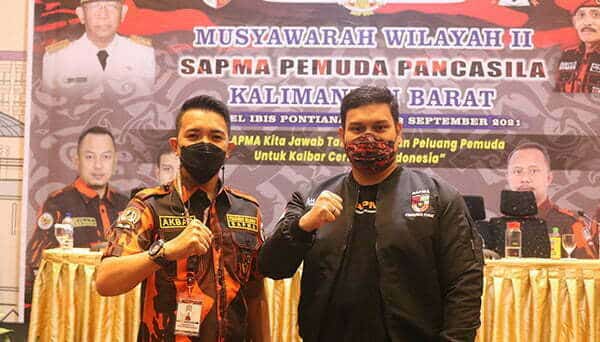 Akbar Ramadhan Nahkodai SAPMA Pemuda Pancasila Kalbar