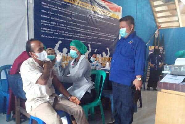 Nasdem Sekadau Gelar Vaksinasi Covid-19