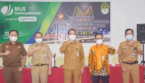 Pemkab Ketapang Komitmen Optimalisasi Jaminan Sosial Ketenagakerjaan