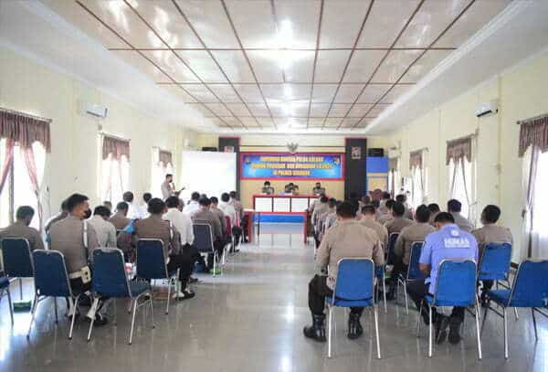 Polda Kalbar Supervisi Program dan Anggaran Polres Sekadau 2021