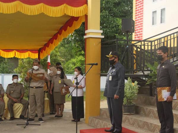 Sekda Kapuas Hulu Mohd Zaini Pimpin Upacara Hari Agraria dan Tata Ruang