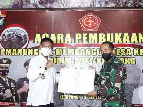 TMMD ke-112 di Ketapang Resmi Dimulai, Berikut Sasarannya