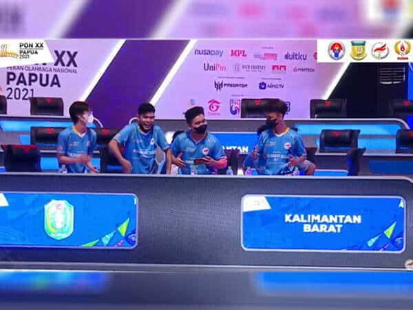 Tim Mobile Legends Kalbar Raih Emas Usai Kandaskan Jawa Tengah 2-1