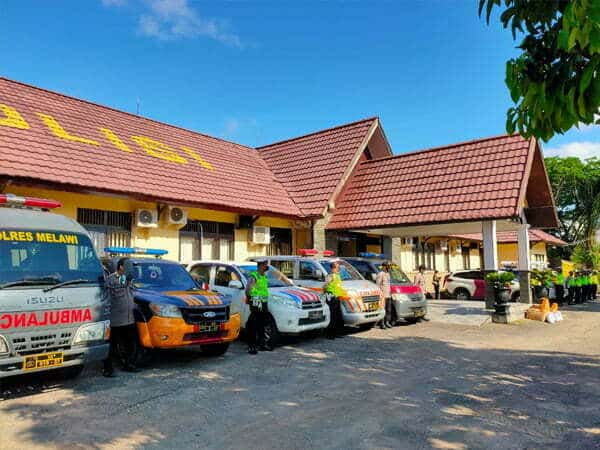 Tingkatkan Disiplin Prokes, Polres Melawi Launching Mobil Masker