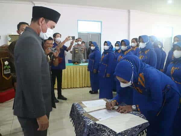 Wabup Wahyudi Ajak GOW Kapuas Hulu Sinergi Bantu Pemerintah Layani Masyarakat