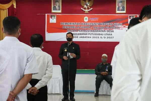 Bupati Sis Minta BPD dan Pemdes Bersatu Wujudkan Kapuas Hulu HEBAT