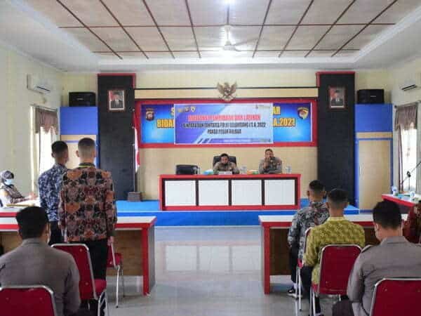 Polda Kalbar Asistensi Binlat Bintara dan Tamtama Polri di Polres Sekadau
