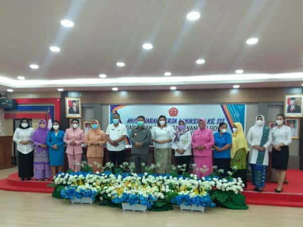 Wabup Subandrio Buka Musyawarah Kerja III GOW Sekadau